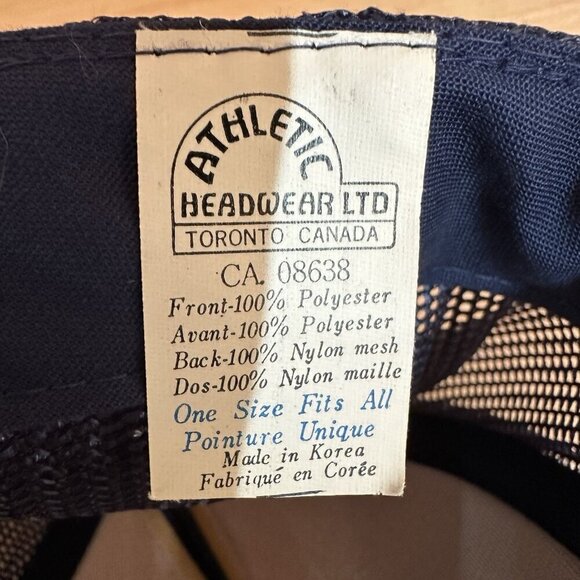 Ontario Provincial Police Baseball Cap Hat Adjustable Snapback 75 Years OPP VTG - Picture 6 of 6